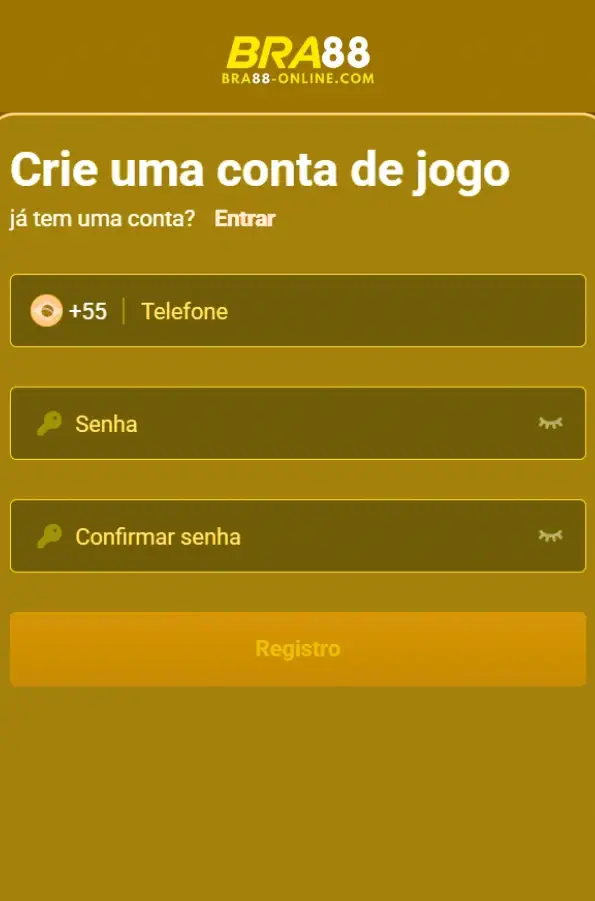 BRA88 Registro